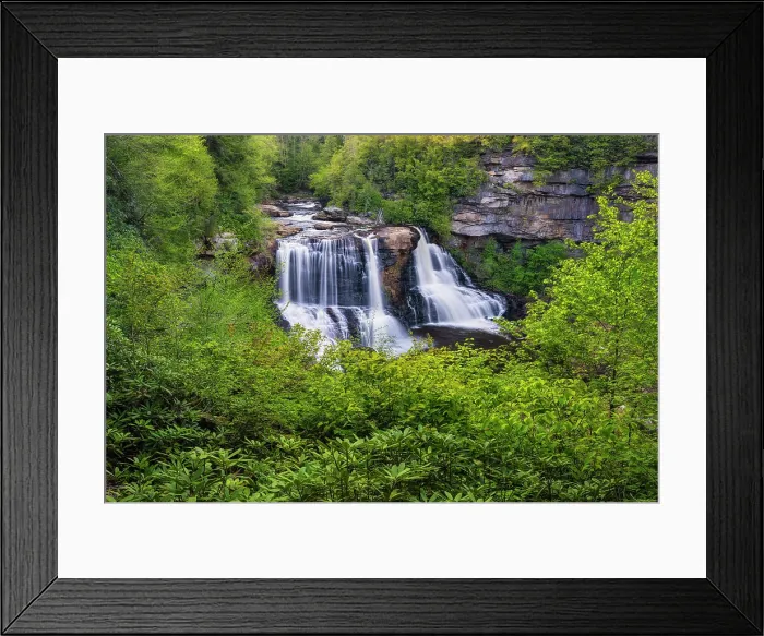 Framed Print : Blackwater Falls in Blackwater Falls State Park, West Virginia, USA Framed Print : Blackwater Falls in Blackwater Falls State Park, West Virginia, USA
