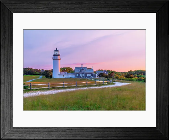 Framed Print : USA, Massachusetts, Cape Cod, Outer Cape, Cape Cod National Seashore, Truro, Highland or Cape Cod Lighthouse Framed Print : USA, Massachusetts, Cape Cod, Outer Cape, Cape Cod National Seashore, Truro, Highland or Cape Cod Lighthouse