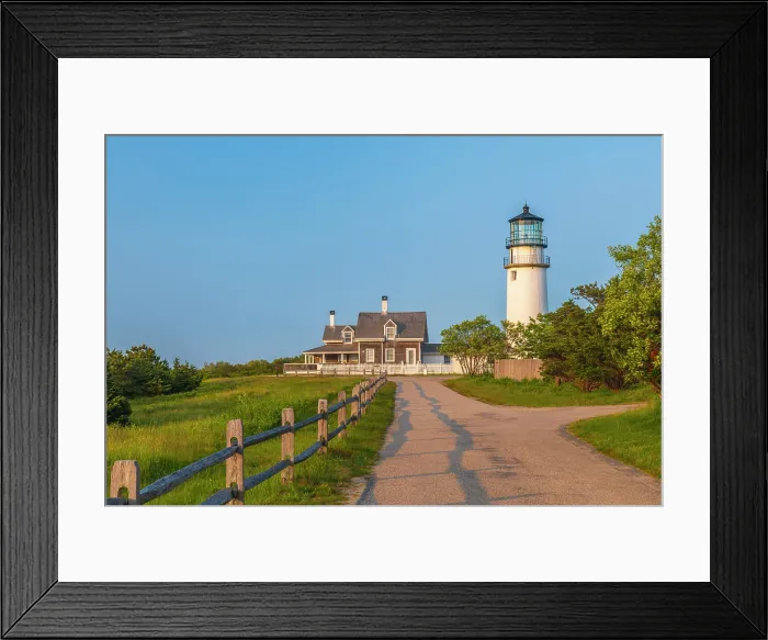 Framed Print : USA, Massachusetts, Cape Cod, Outer Cape, Cape Cod National Seashore, Truro, Highland or Cape Cod Lighthouse Framed Print : USA, Massachusetts, Cape Cod, Outer Cape, Cape Cod National Seashore, Truro, Highland or Cape Cod Lighthouse