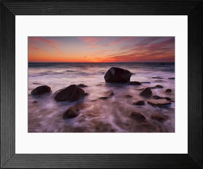 Framed Print : Rock at low tide on Little Island in West Falmouth, Massachusetts, USa Framed Print : Rock at low tide on Little Island in West Falmouth, Massachusetts, USa