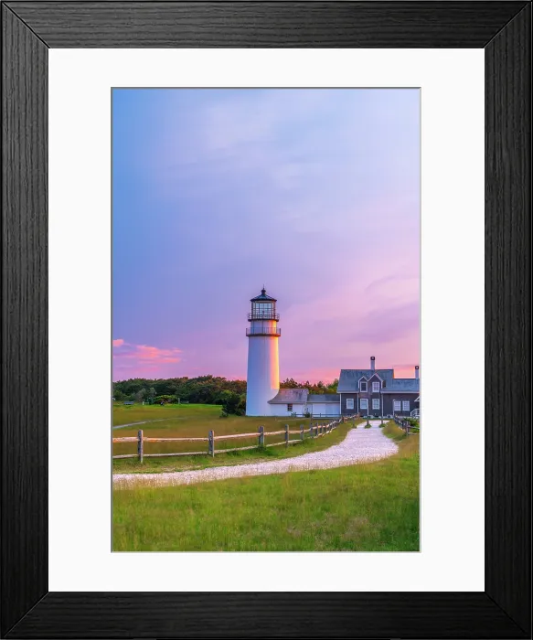 Framed Print : USA, Massachusetts, Cape Cod, Outer Cape, Cape Cod National Seashore, Truro, Highland or Cape Cod Lighthouse Framed Print : USA, Massachusetts, Cape Cod, Outer Cape, Cape Cod National Seashore, Truro, Highland or Cape Cod Lighthouse