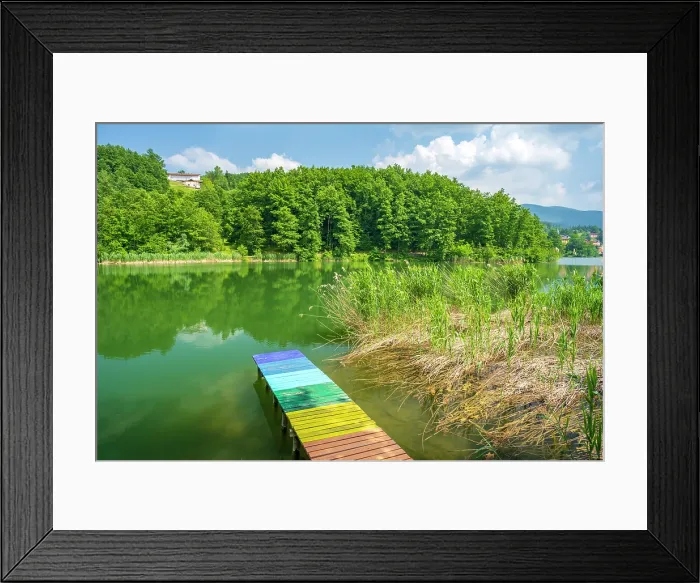 Framed Print : europe, Italy, Emilia-Romagna, Lago di Castel dell'Alpi Framed Print : europe, Italy, Emilia-Romagna, Lago di Castel dell'Alpi
