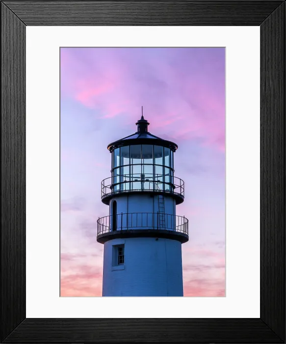 Framed Print : USA, Massachusetts, Cape Cod, Outer Cape, Cape Cod National Seashore, Truro, Highland or Cape Cod Lighthouse