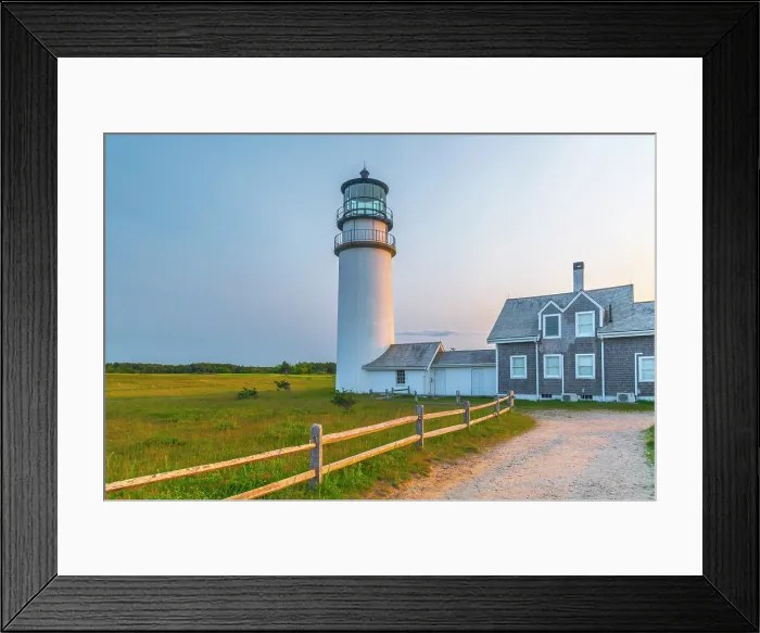 Framed Print : USA, Massachusetts, Cape Cod, Outer Cape, Cape Cod National Seashore, Truro, Highland or Cape Cod Lighthouse Framed Print : USA, Massachusetts, Cape Cod, Outer Cape, Cape Cod National Seashore, Truro, Highland or Cape Cod Lighthouse