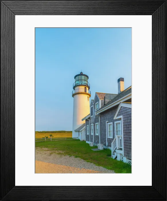 Framed Print : USA, Massachusetts, Cape Cod, Outer Cape, Cape Cod National Seashore, Truro, Highland or Cape Cod Lighthouse Framed Print : USA, Massachusetts, Cape Cod, Outer Cape, Cape Cod National Seashore, Truro, Highland or Cape Cod Lighthouse