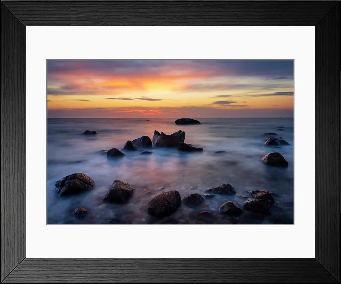 Framed Print : Sunset on the beach at Little Island, Cape Cod, West Falmouth, Massachusetts, USA Framed Print : Sunset on the beach at Little Island, Cape Cod, West Falmouth, Massachusetts, USA