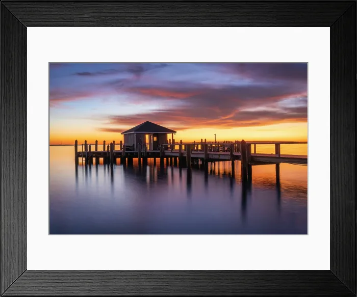 Framed Print : Sunrise at jetty, Cape Cod, Hyannis Port, Massachusetts, USA Framed Print : Sunrise at jetty, Cape Cod, Hyannis Port, Massachusetts, USA