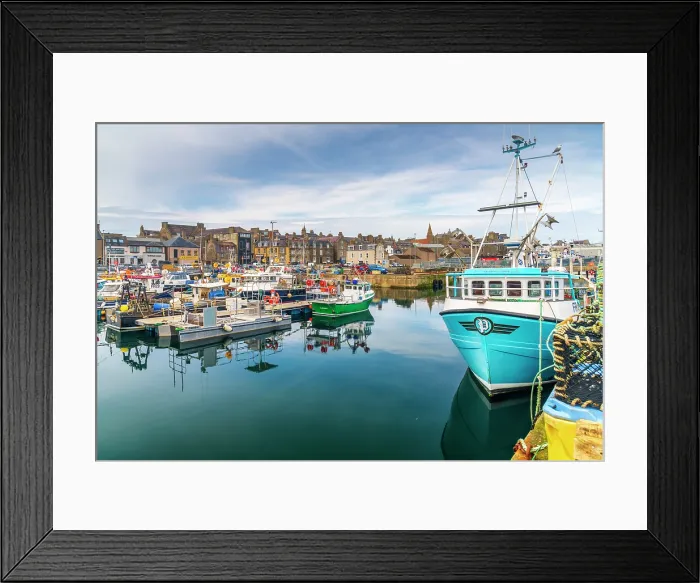Framed Print : UK, Scotland, Aberdeenshire, Fraserburgh, Fraserburgh Harbour Framed Print : UK, Scotland, Aberdeenshire, Fraserburgh, Fraserburgh Harbour