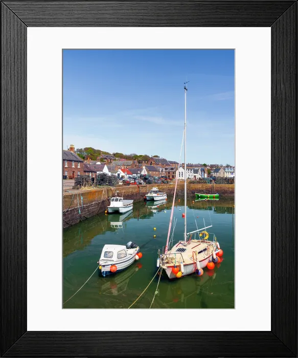 Framed Print : UK, Scotland, Aberdeenshire, Johnshaven, Harbour Framed Print : UK, Scotland, Aberdeenshire, Johnshaven, Harbour