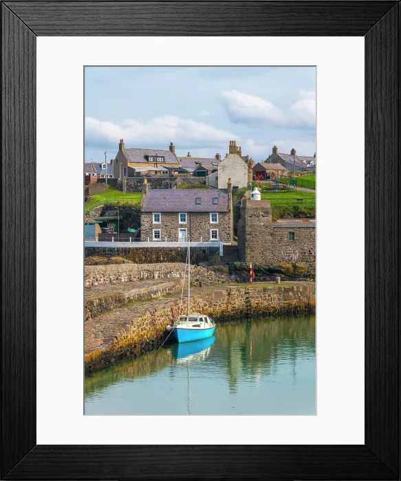 Framed Print : UK, Scotland, Aberdeenshire, Portsoy, Historic Harbour Framed Print : UK, Scotland, Aberdeenshire, Portsoy, Historic Harbour