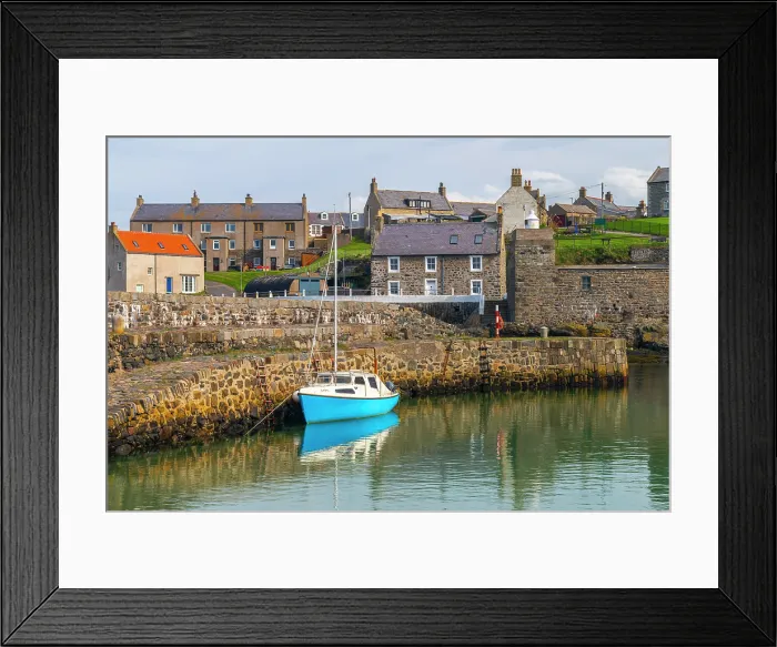 Framed Print : UK, Scotland, Aberdeenshire, Portsoy, Historic Harbour Framed Print : UK, Scotland, Aberdeenshire, Portsoy, Historic Harbour