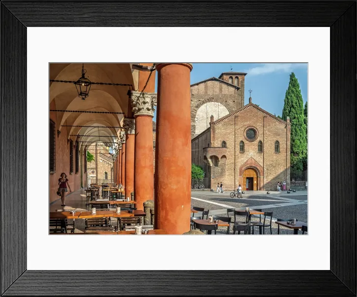Framed Print : europe, Italy, Emilia-Romagna, Bologna. Piazza Santo Stefano Framed Print : europe, Italy, Emilia-Romagna, Bologna. Piazza Santo Stefano