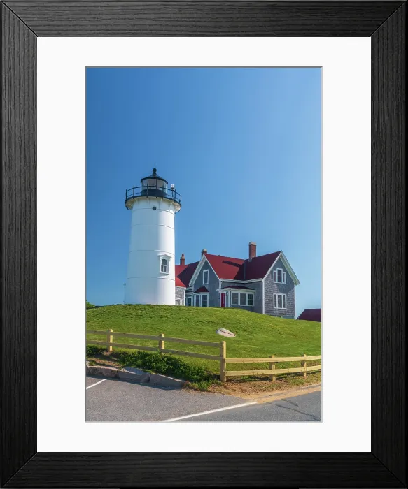 Framed Print : USA, Massachusetts, Cape Cod, Upper Cape, Nobska Light Framed Print : USA, Massachusetts, Cape Cod, Upper Cape, Nobska Light