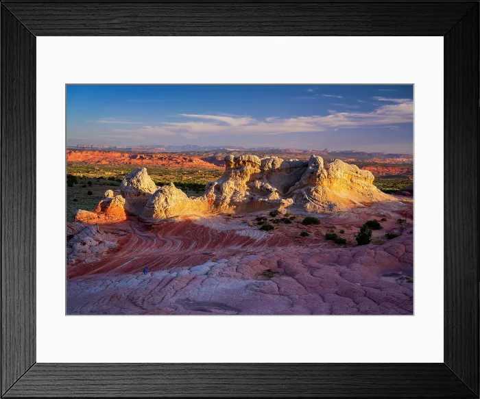 Framed Print : Sunrise over White Pocket, Vermilion Cliffs National Monument, Arizona, USA Framed Print : Sunrise over White Pocket, Vermilion Cliffs National Monument, Arizona, USA