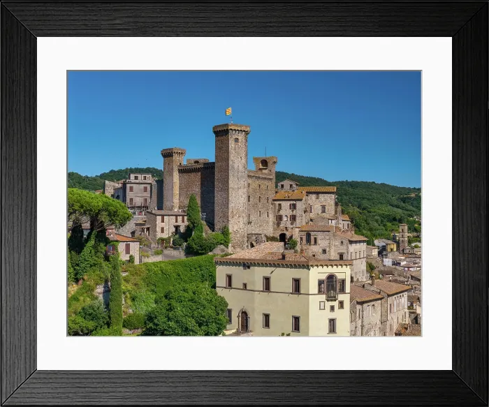 Framed Print : Bolsena Castle, (Rocca Monaldeschi della Cervara), Bolsena, Lazio, Italy, Europe Framed Print : Bolsena Castle, (Rocca Monaldeschi della Cervara), Bolsena, Lazio, Italy, Europe