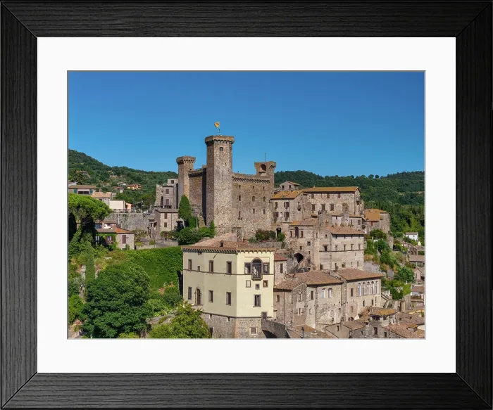 Framed Print : Bolsena Castle, (Rocca Monaldeschi della Cervara), Bolsena, Lazio, Italy, Europe Framed Print : Bolsena Castle, (Rocca Monaldeschi della Cervara), Bolsena, Lazio, Italy, Europe