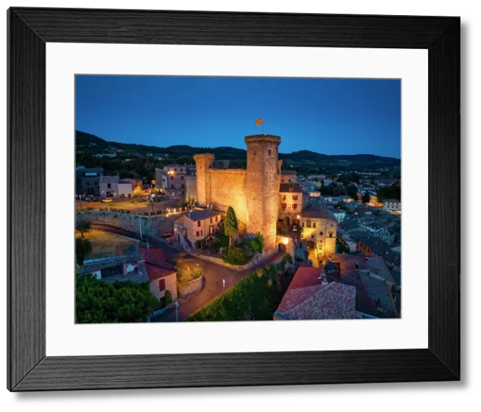 Framed Print : Bolsena Castle at Night(Rocca Monaldeschi della Cervara), Bolsena, Lazio, Italy, Europe Framed Print : Bolsena Castle at Night(Rocca Monaldeschi della Cervara), Bolsena, Lazio, Italy, Europe
