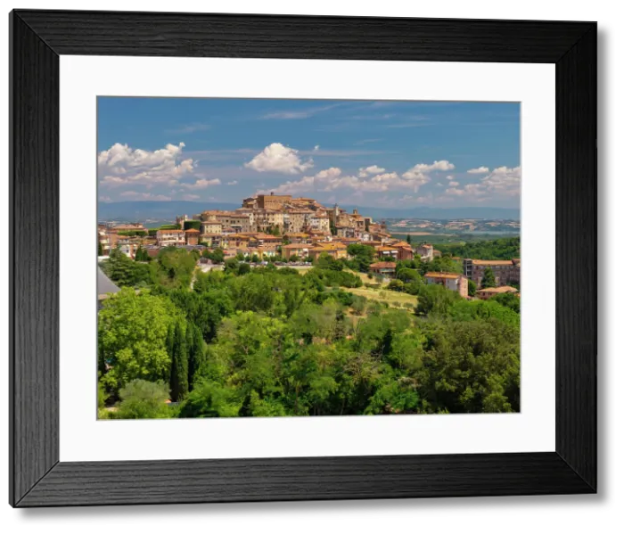 Framed Print : Aerial View of Chianciano Terme, Tuscany, Italy, Europe Framed Print : Aerial View of Chianciano Terme, Tuscany, Italy, Europe