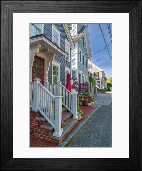 Framed Print : USA, Massachusetts, Cape Cod, Outer Cape, Provincetown, Commercial Street Framed Print : USA, Massachusetts, Cape Cod, Outer Cape, Provincetown, Commercial Street