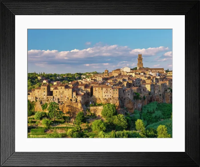 Framed Print : Pitigliano, Tuscany, Italy, Europe Framed Print : Pitigliano, Tuscany, Italy, Europe