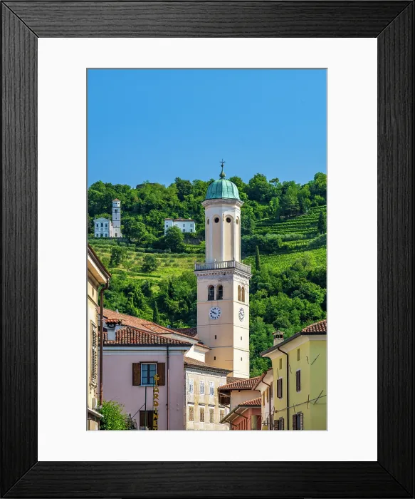 Framed Print : Europe, Italy, Friuli. The centre of Cormons, one of the main towns of the Collio area famous for its wine production Framed Print : Europe, Italy, Friuli. The centre of Cormons, one of the main towns of the Collio area famous for its wine production