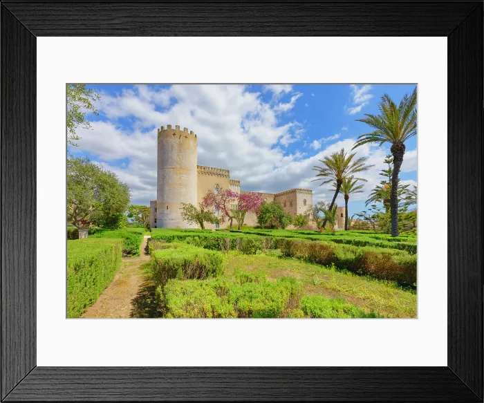 Framed Print : Donnafugata Castle, Donnafugata, Ragusa province, Sicily, Italy Framed Print : Donnafugata Castle, Donnafugata, Ragusa province, Sicily, Italy
