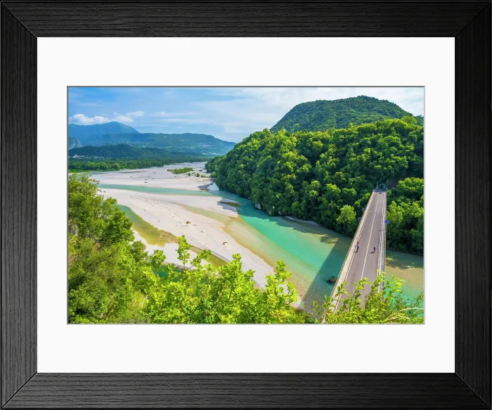 Framed Print : Europe, Italy, Friuli. The tagliamento river near to San Daniele del Friuli Framed Print : Europe, Italy, Friuli. The tagliamento river near to San Daniele del Friuli