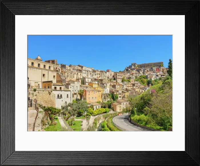 Framed Print : Historic town view, Ragusa Ibla, Ragusa province, Sicily, Italy Framed Print : Historic town view, Ragusa Ibla, Ragusa province, Sicily, Italy