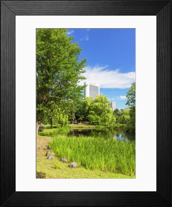 Framed Print : Nakajima Park, Sapporo, Hokkaido, Japan Framed Print : Nakajima Park, Sapporo, Hokkaido, Japan