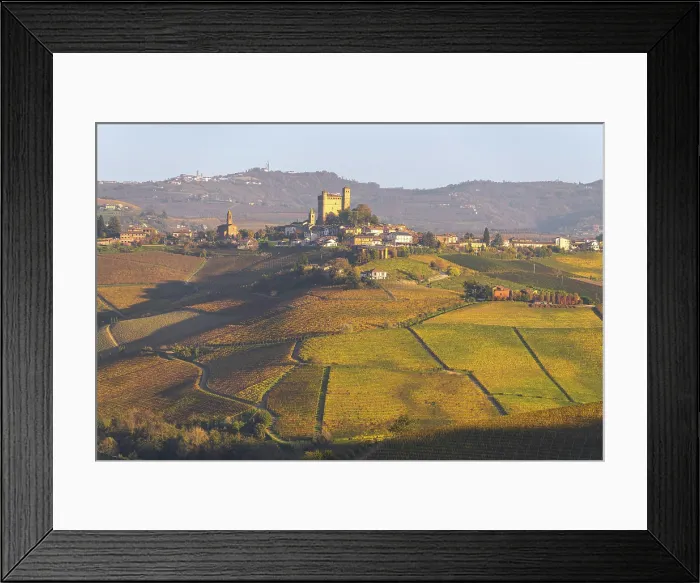 Framed Print : Vineyards Serralunga d'Alba, Piedmont, Italy Framed Print : Vineyards Serralunga d'Alba, Piedmont, Italy