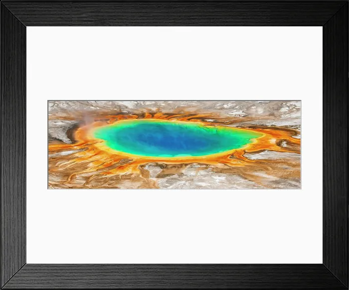 Framed Print : Grand Primatic Spring, Yellowstone National Park, Wyoming, USA Framed Print : Grand Primatic Spring, Yellowstone National Park, Wyoming, USA