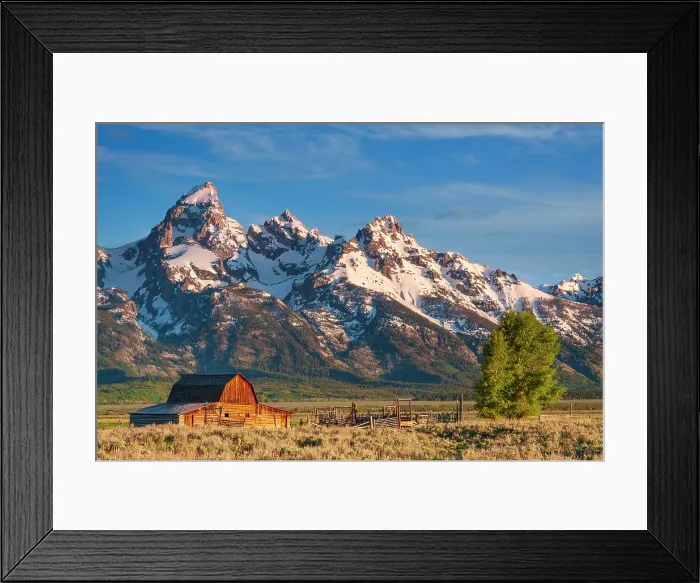 Framed Print : John Moulton barn, Mormon Row, Grand Teton National Park, Wyoming, USA Framed Print : John Moulton barn, Mormon Row, Grand Teton National Park, Wyoming, USA