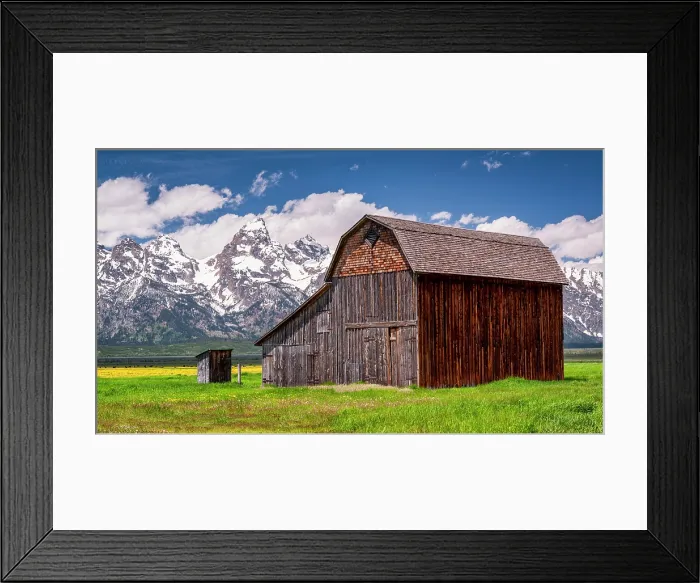 Framed Print : Reed Moulton barn, Mormon Row, Grand Teton National Park, Wyoming, USA Framed Print : Reed Moulton barn, Mormon Row, Grand Teton National Park, Wyoming, USA