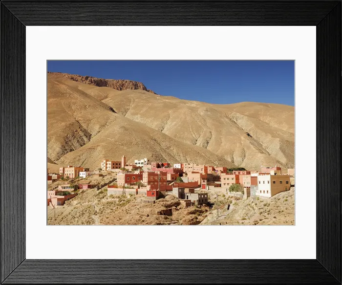 Framed Print : Boumalne Dades, Tinghir Province, Morocco Framed Print : Boumalne Dades, Tinghir Province, Morocco