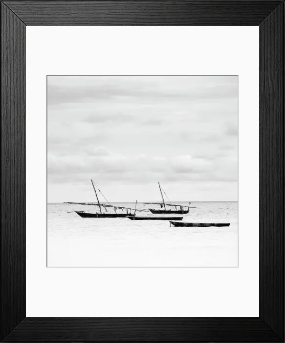 Framed Print : Traditional dhows in the sea, Nungwi, Zanzibar, Tanzania, Africa Framed Print : Traditional dhows in the sea, Nungwi, Zanzibar, Tanzania, Africa