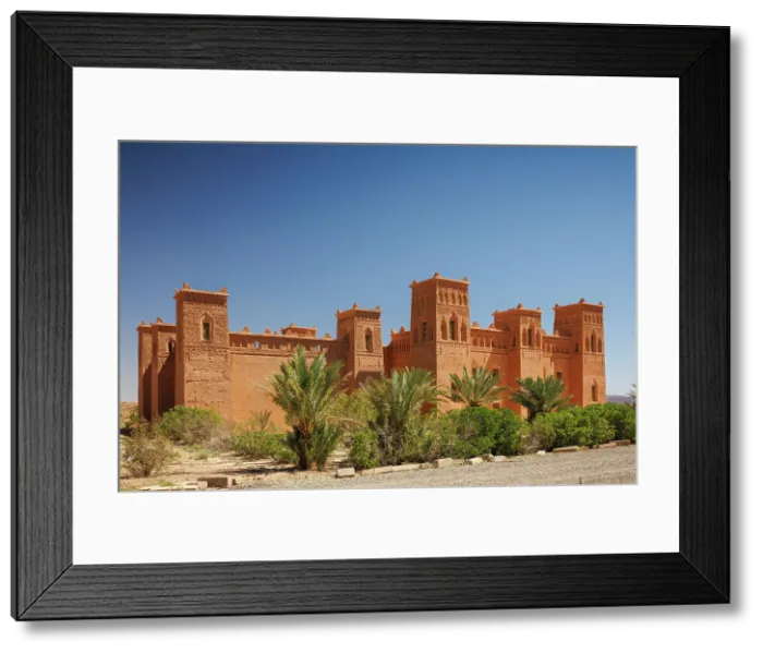 Framed Print : Modern Kasbah Skoura, Ouarzazate, Morocco Framed Print : Modern Kasbah Skoura, Ouarzazate, Morocco