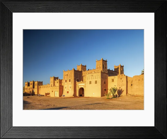 Framed Print : Ancient walled Kasbah Amridil, Skoura, Ouarzazate, Morocco Framed Print : Ancient walled Kasbah Amridil, Skoura, Ouarzazate, Morocco