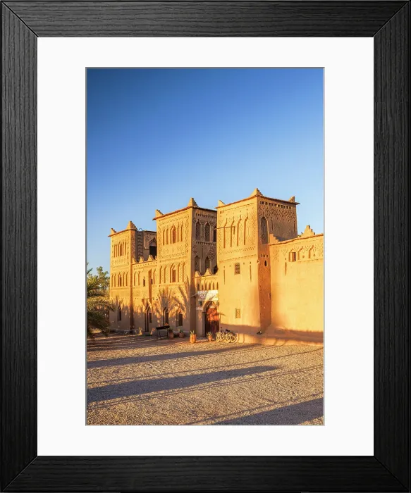Framed Print : Ancient walled Kasbah Amridil, Skoura, Ouarzazate, Morocco Framed Print : Ancient walled Kasbah Amridil, Skoura, Ouarzazate, Morocco