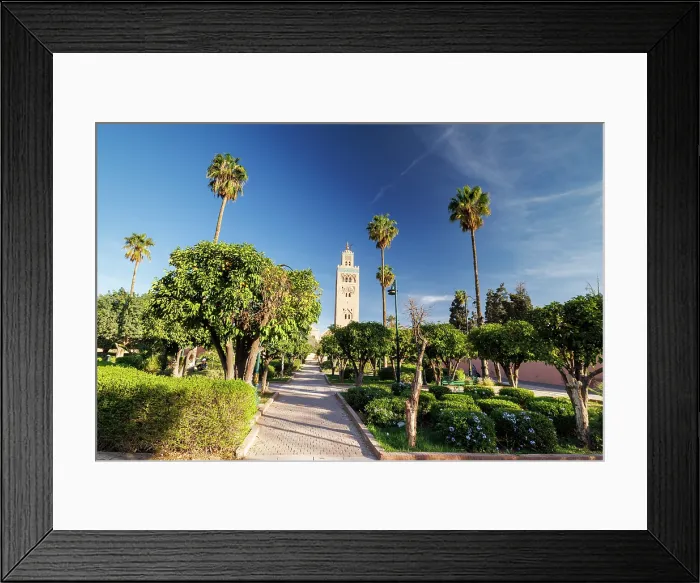 Framed Print : Koutoubia Mosque, Marrakech, Morocco Framed Print : Koutoubia Mosque, Marrakech, Morocco
