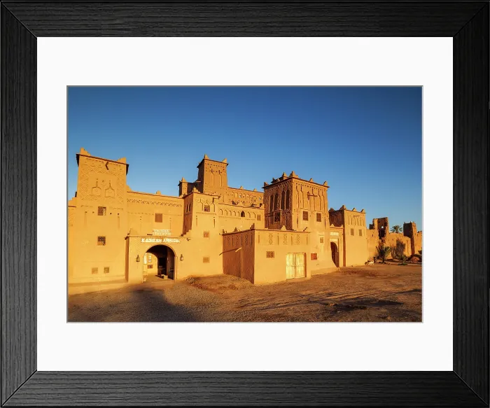 Framed Print : Ancient walled Kasbah Amridil, Skoura, Ouarzazate, Morocco Framed Print : Ancient walled Kasbah Amridil, Skoura, Ouarzazate, Morocco