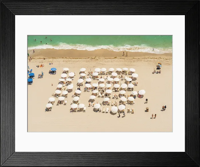 Framed Print : Elevated view over Sunny Isles Beach, Miami-Dade County, Florida, USA Framed Print : Elevated view over Sunny Isles Beach, Miami-Dade County, Florida, USA