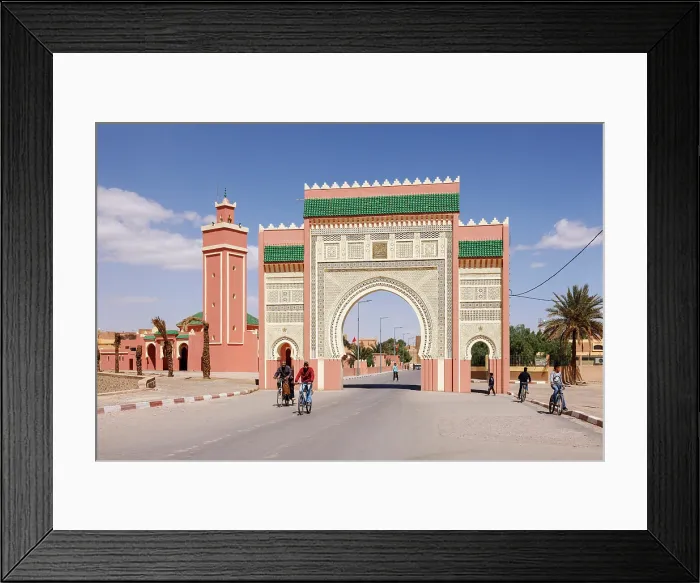 Framed Print : The City Gate of Rissani, Morocco Framed Print : The City Gate of Rissani, Morocco