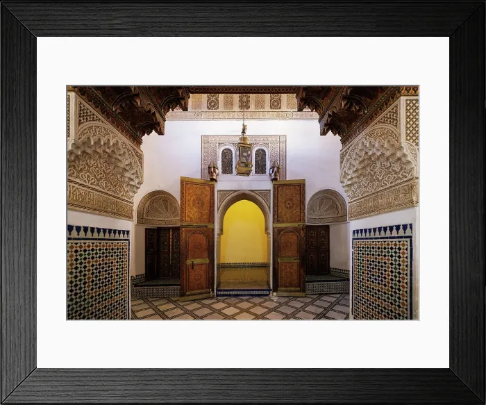 Framed Print : Bahia Palace, Marrakech, Morocco Framed Print : Bahia Palace, Marrakech, Morocco