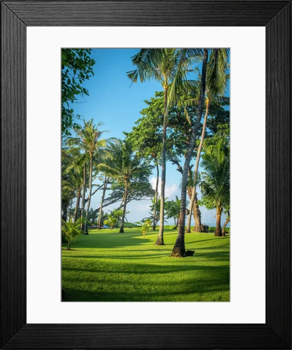 Framed Print : Oberoi Hotel, Seminyak Beach, Bali, Indonesia