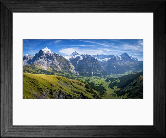 Framed Print : Grindelwald First, Grindelwald, Berner Oberland, Switzerland Framed Print : Grindelwald First, Grindelwald, Berner Oberland, Switzerland