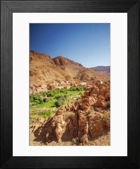 Framed Print : Todra, Tinghir Province, Morocco Framed Print : Todra, Tinghir Province, Morocco
