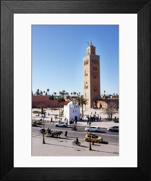 Framed Print : Koutoubia Mosque, Marrakech, Morocco Framed Print : Koutoubia Mosque, Marrakech, Morocco