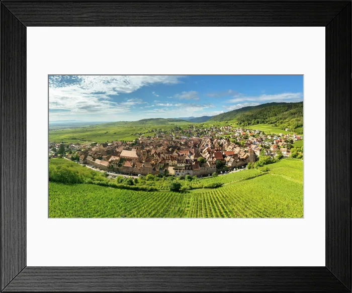 Framed Print : Riquewihr, Alsace wine region, France Framed Print : Riquewihr, Alsace wine region, France