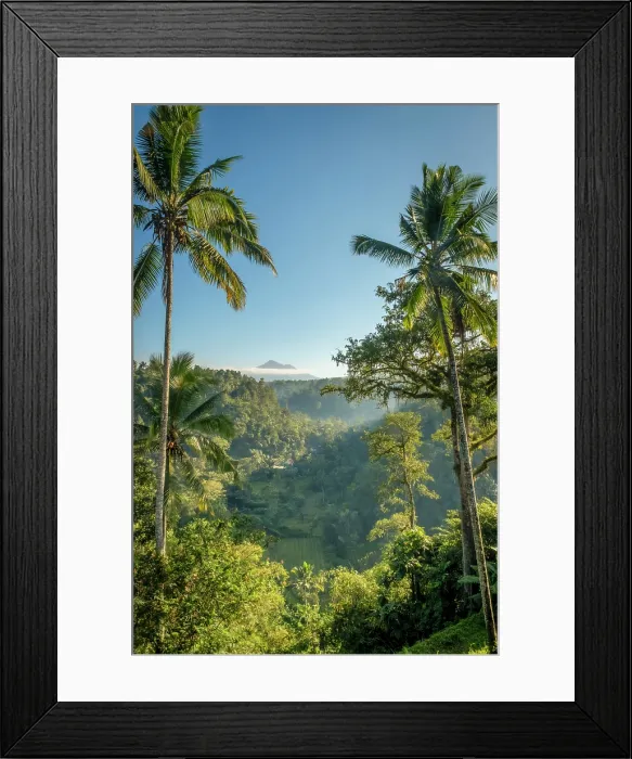 Framed Print : Landscape of East Bali, Bali, Indonesia Framed Print : Landscape of East Bali, Bali, Indonesia