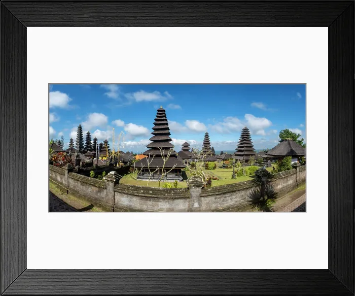 Framed Print : Tall thatched Merus (pagodas) at Besakih Great Temple (Pura Agung Besakih), East Bali, Bali, Indonesia Framed Print : Tall thatched Merus (pagodas) at Besakih Great Temple (Pura Agung Besakih), East Bali, Bali, Indonesia